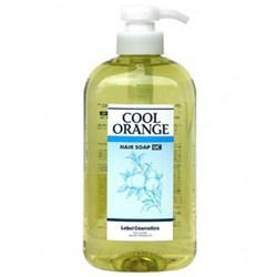 Lebel Cool Orange Hair Soap Ultra Cool - Шампунь для волос «Ультра Холодный Апельсин» 600мл - фото 10626