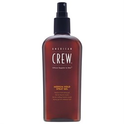 Спрей-гель "American Crew Classic Medium Hold Spray Gel" 250мл для волос средней фиксации - фото 10991