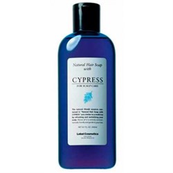 Lebel Natural Hair Soap Treatment Shampoo Cypress - Шампунь с хиноки (японский кипарис) для сухой кожи головы, 240 мл - фото 11151