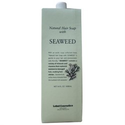 Шампунь "Lebel Natural Hair Soap Treatment Seaweed" 1600мл с морскими водорослями - фото 11237