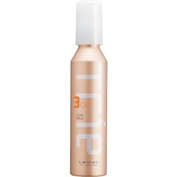Молочко "Lebel Trie Curl Milk 3 увлажняющее" 140мл для укладки вьющихся волос и волос с химической завивкой - фото 11519