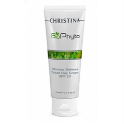 Christina Bio Phyto Ultimate Defense Tinted Day Cream SPF 20 - Крем дневной Абсолютная защита с тоном, 75мл. - фото 12227