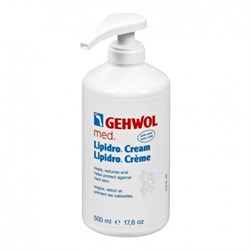 Крем "Gehwol Med Lipidro Cream Гидро-баланс" 500мл - фото 12602