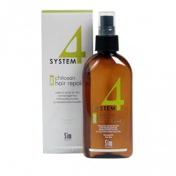 Sim Sensitive System 4 Therapeutic Chitosan Hair Repair R - Терапевтический спрей «R» для восстановления всех типов волос 200 мл - фото 13470