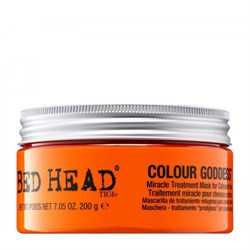 Маска "Tigi Bed Head Colour Goddess Miracle Treatment Mask For Coloured Hair питательная" 200 гр для окрашенных волос - фото 13529