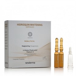Sesderma Hidroquin Ampoules - Средство депигментирующее в ампулах Гидроквин, 5 шт по 2 мл - фото 13799