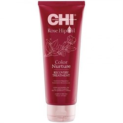 CHI Rose Hip Oil Recovery Treatment - Маска для волос с экстрактом лепестков роз 237 мл - фото 14335