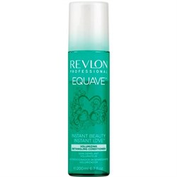 Кондиционер "Revlon Professional Equave Instant Beauty Volumizing Detangling Conditioner"  200мл 2-х фазный для тонких волос - фото 14548