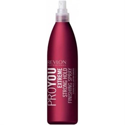 Revlon Professional Pro You Extreme Strong Hold Finishing Spray - Жидкий лак для волос сильной фиксации 350мл - фото 14554