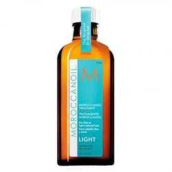 Moroccanoil Light Treatment for blond or fine hair - Масло восстанавливающее для тонких светлых волос 100 мл - фото 16088