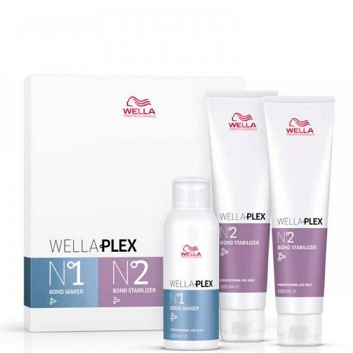 WELLA Professionals WELLAPLEX - Набор для восстановления структуры волос 100 + 100 + 100мл - фото 19145