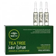 Paul Mitchell Hair Lotion Keravis & Lemon Sage - Объемообразуюзщие Ампулы, 12*6 мл
