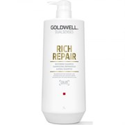 Шампунь "Goldwell Dualsenses Rich Repair Restoring Shampoo" 1000мл восстанавливающий