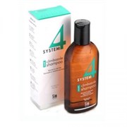Sim Sensitive System 4 Therapeutic Climbazole Shampoo 1 Терапевтический шампунь No 1 для нормальной и жирной кожи головы 215 мл