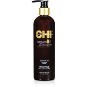 CHI Argan Oil Plus Moringa Oil Shampoo - Восстанавливающий шампунь с маслом арганы 355мл