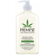 Молочко "Hempz Sensitive Skin Herbal Moisturizer Чувствительная кожа увлажняющее" 500мл для тела