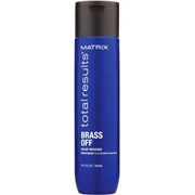 MATRIX total resalts™ BRASS OFF Shampoo - Шампунь для нейтрализации желтизны у блондинок 300мл